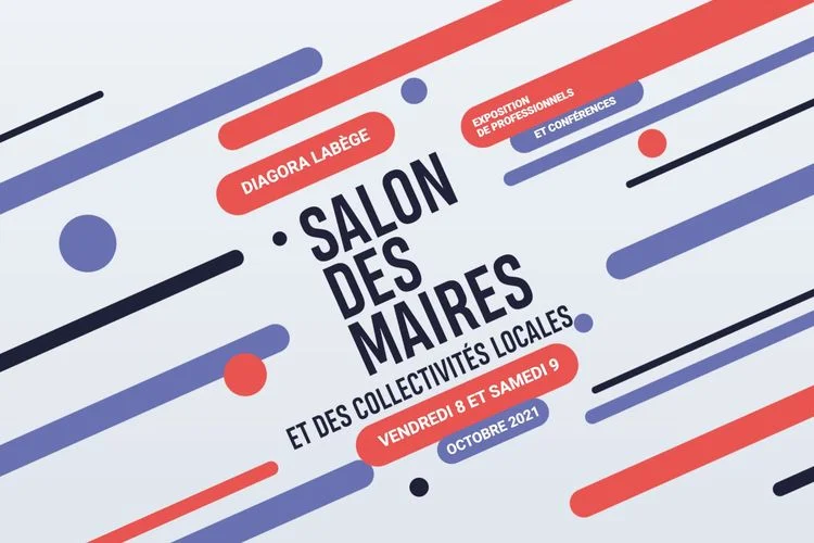 affiche des salon des Maires et des collectivité de Toulouse 2021